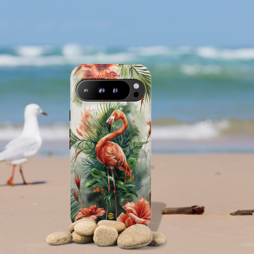Flamingo Art Phone Case Google Pixel