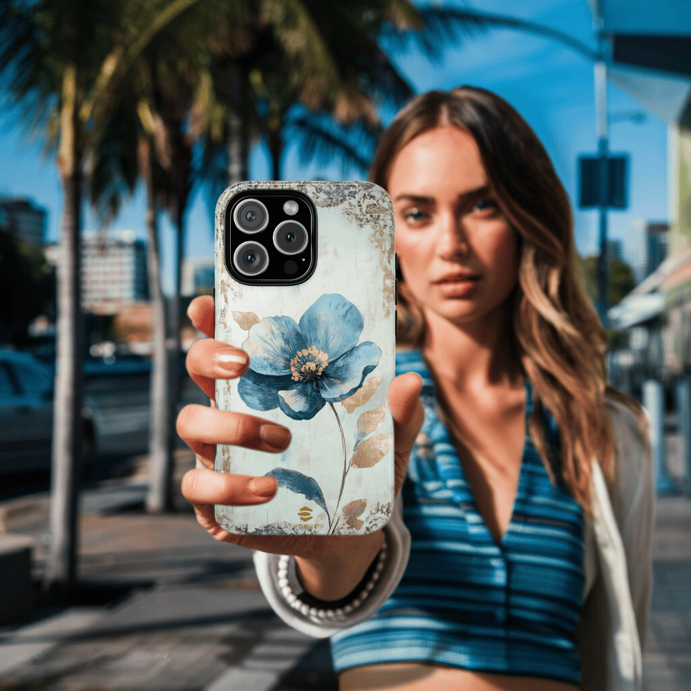 Vintage Flower iPhone Case