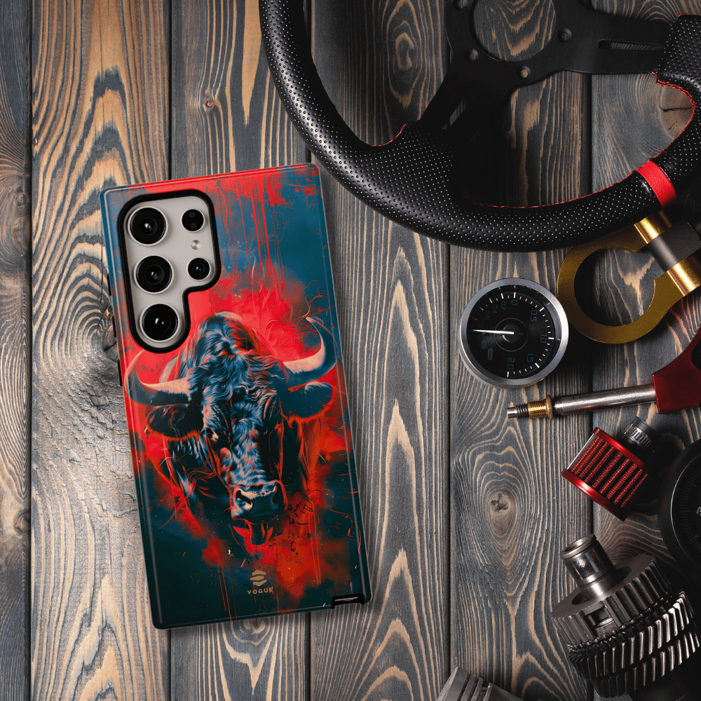 Bull Teal Samsung Galaxy phone case