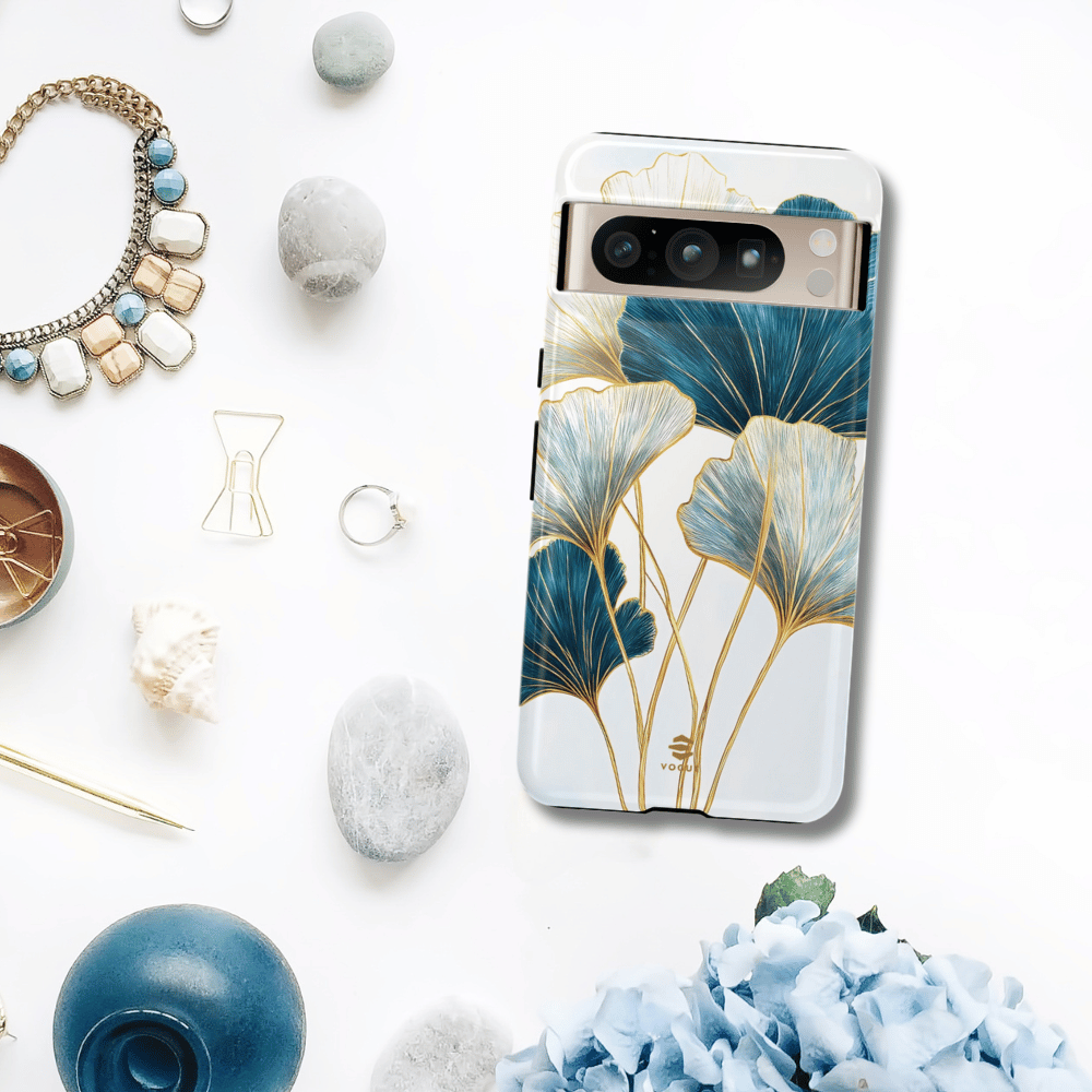 Botanical Line Art Tough Phone Case Google