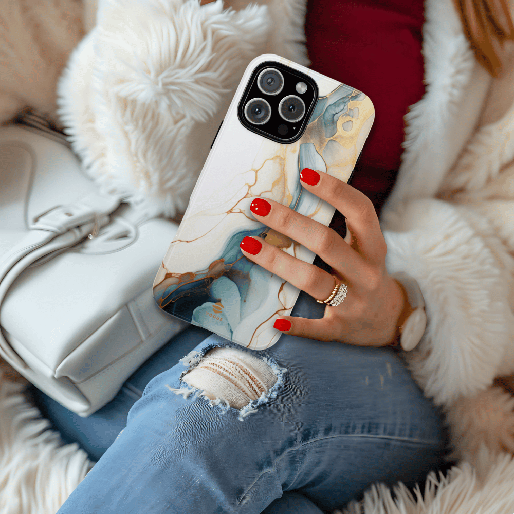 Golden River iPhone Case
