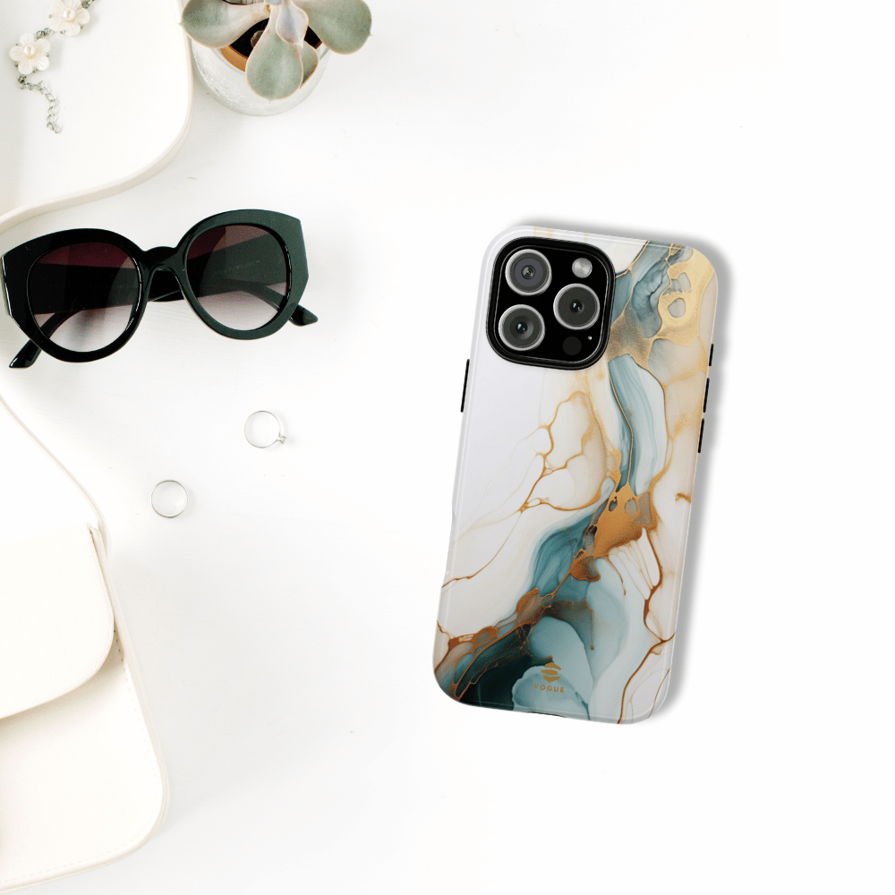 Golden River iPhone Case