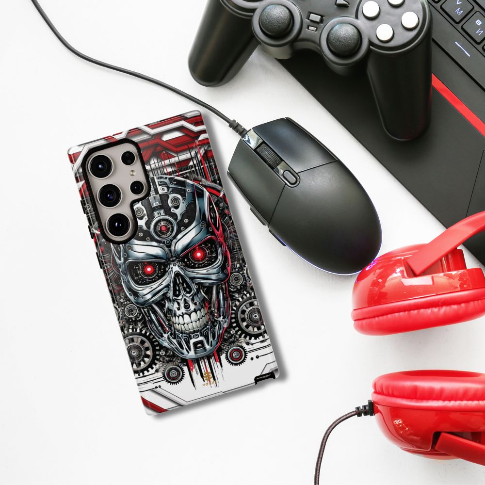 Robotic Design Samsung Galaxy Tough Phone Case