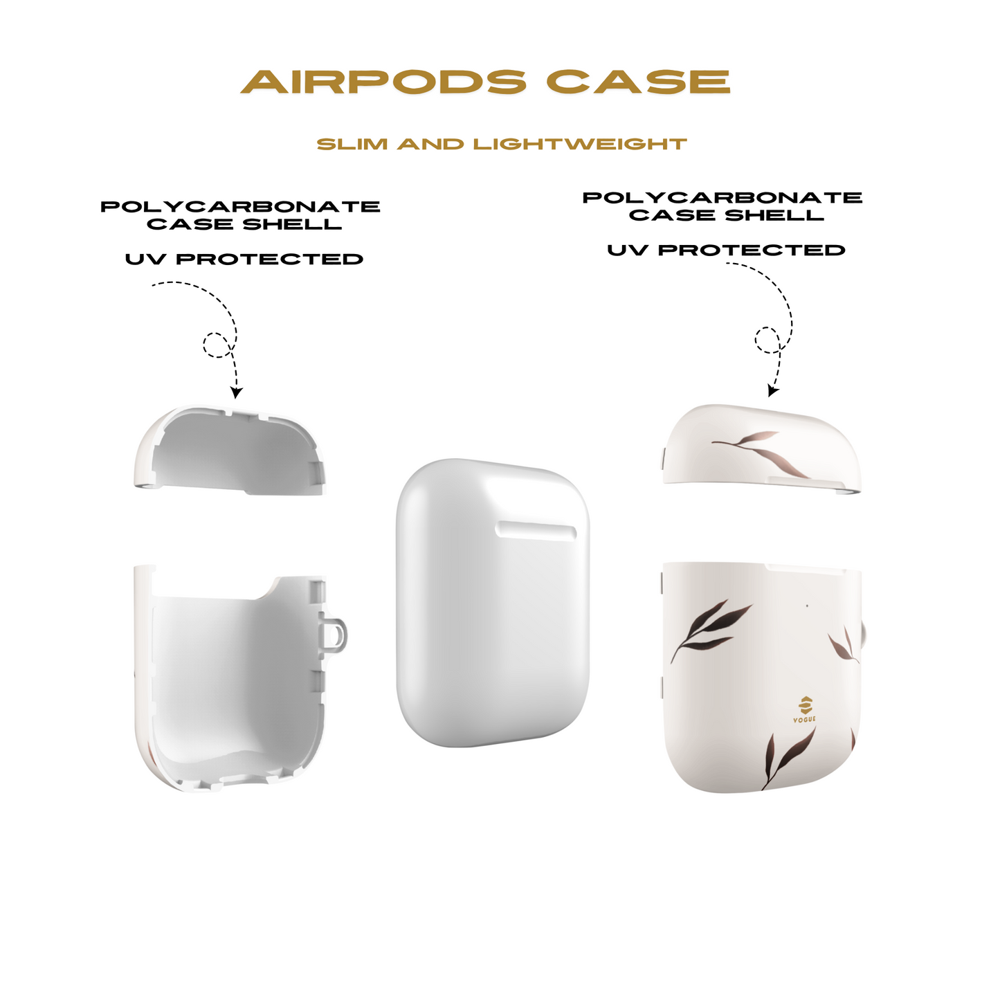 Beige Serenity APPLE AirPod Cases