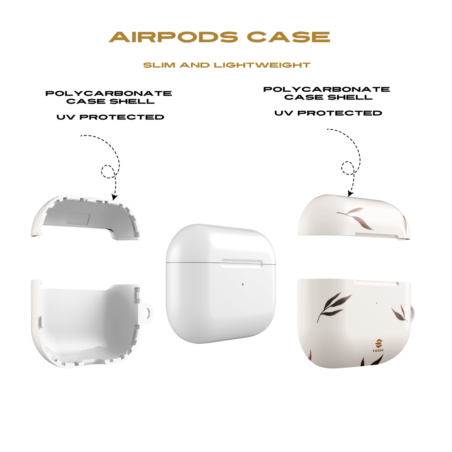 Beige Serenity APPLE AirPod Cases