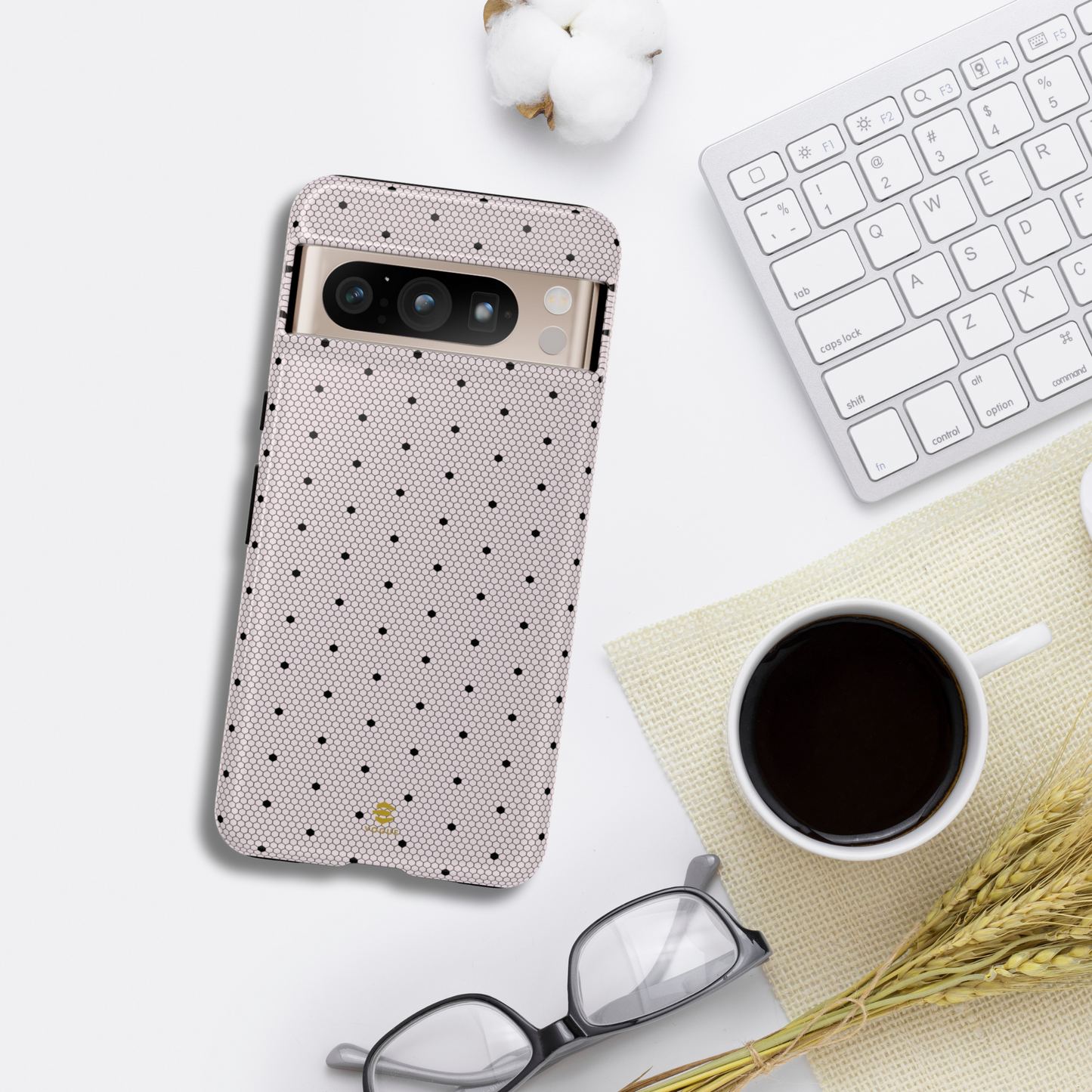 Blush Lace Allure Google Tough Case
