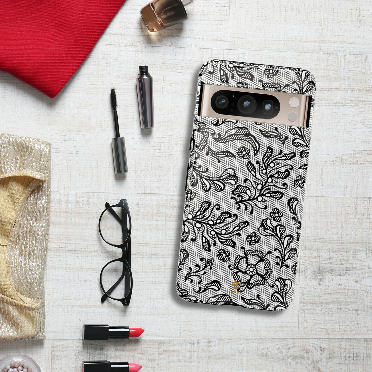 Funda de Google Lace Noir