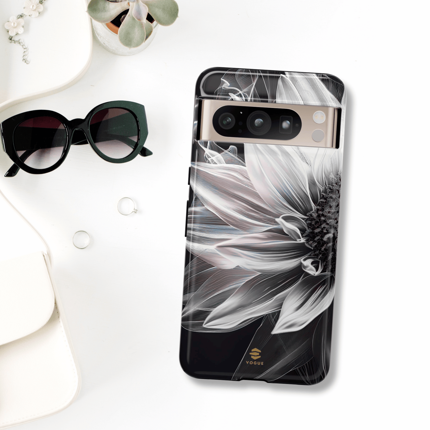Moonlight Sunflower Google Pixel Tough Case