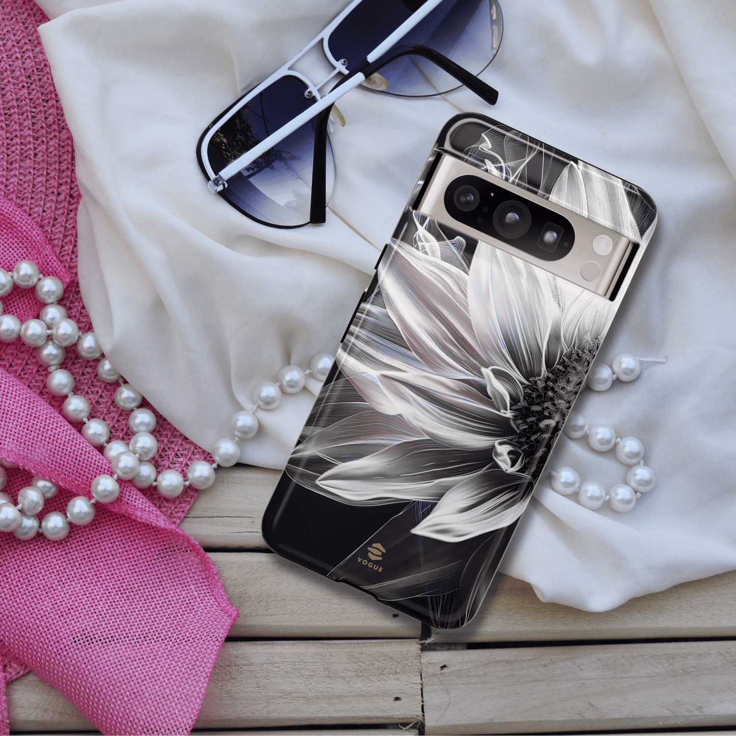 Moonlight Sunflower Google Pixel Tough Case