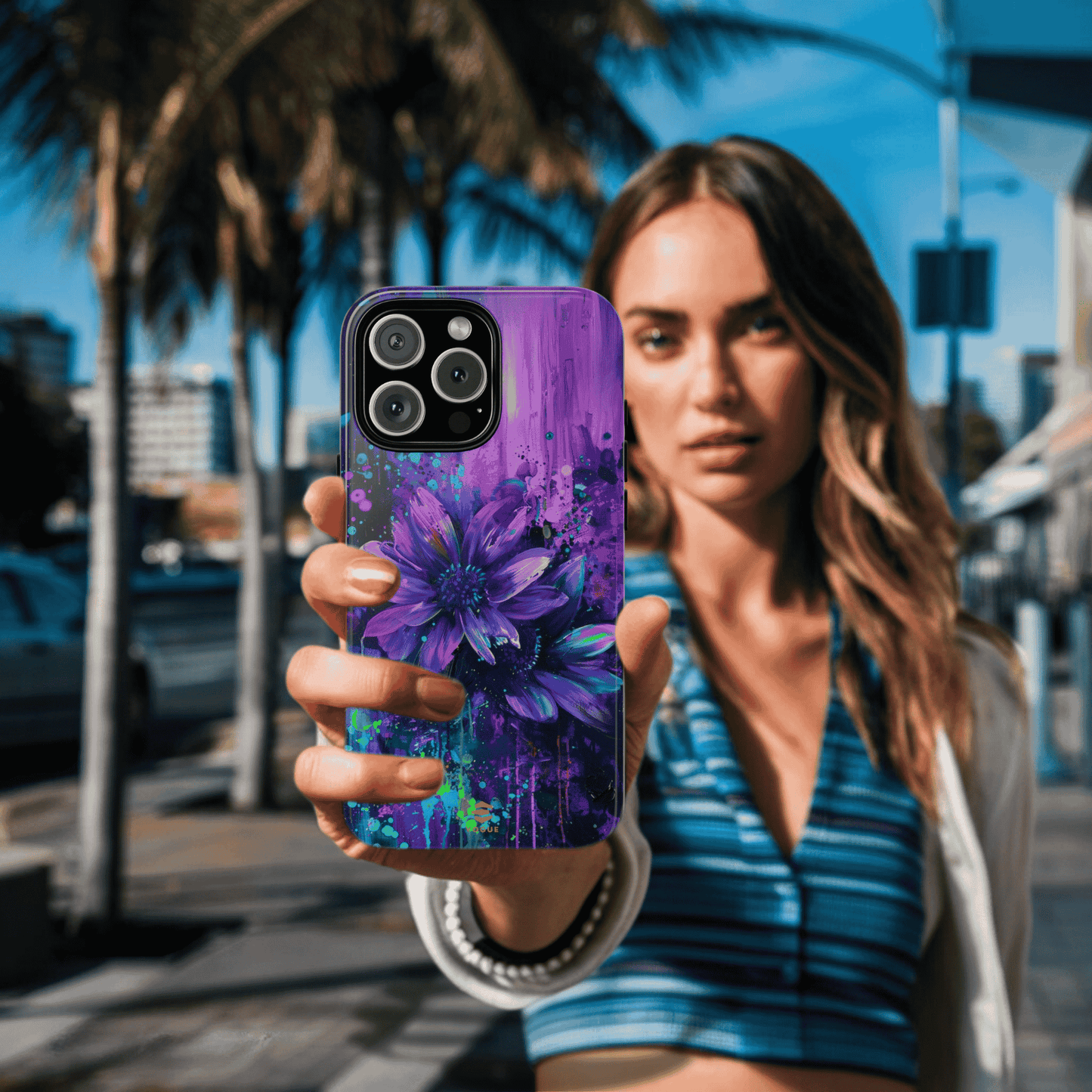 Nightshade Bloom iPhone Case