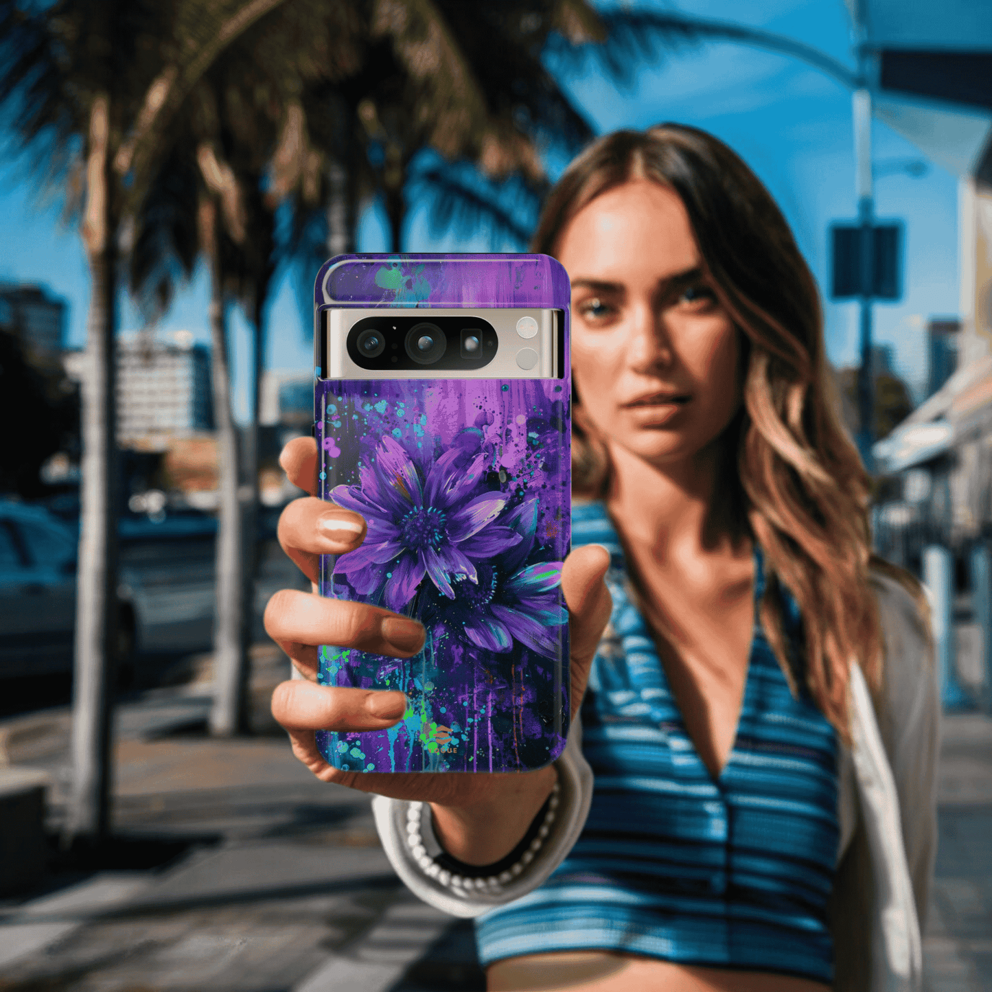 Nightshade Bloom Google Pixel Case