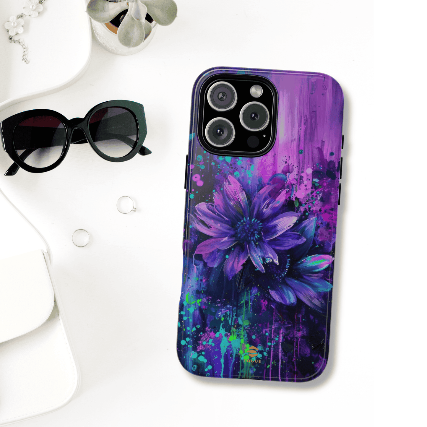 Nightshade Bloom iPhone Case