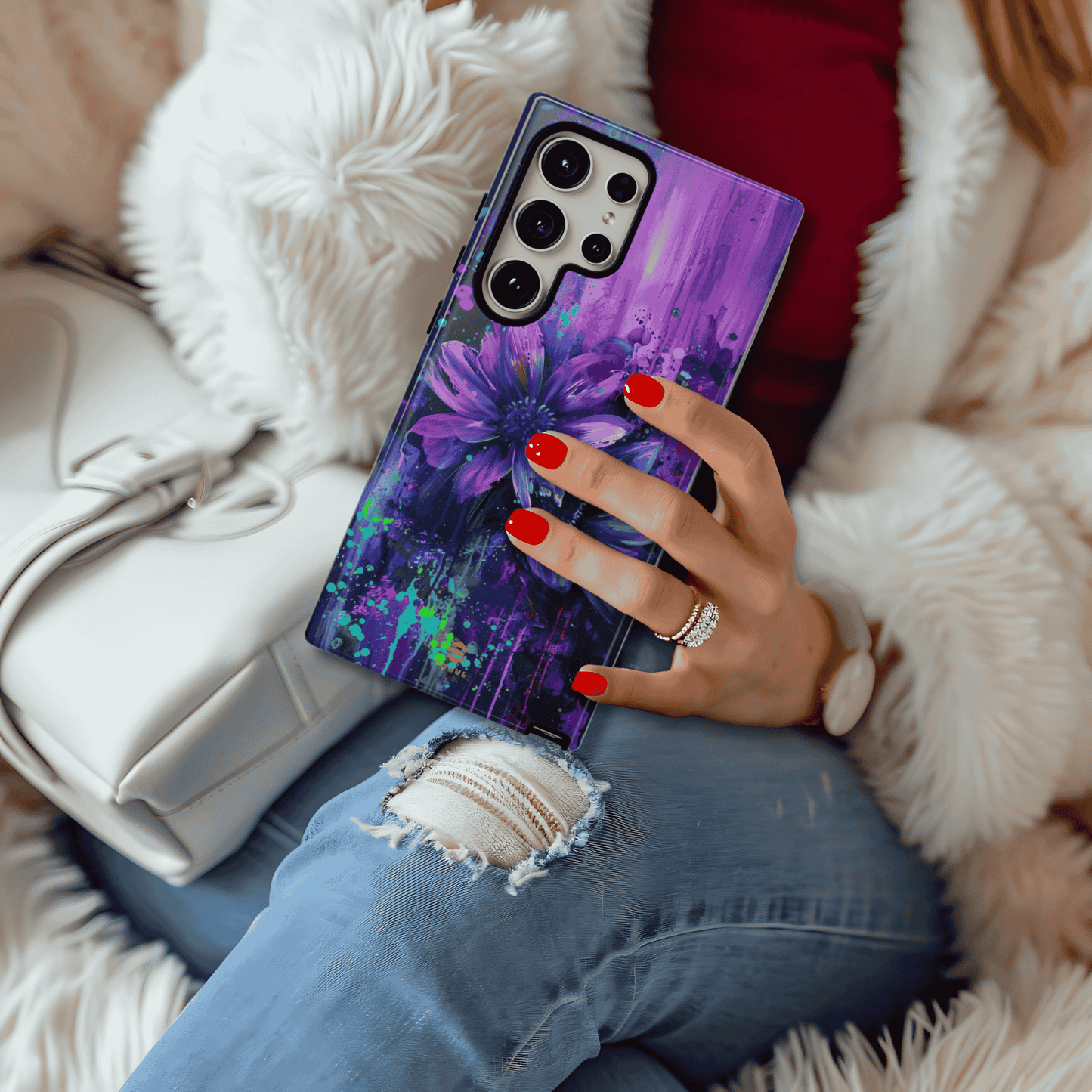 Nightshade Bloom Samsung Galaxy Case