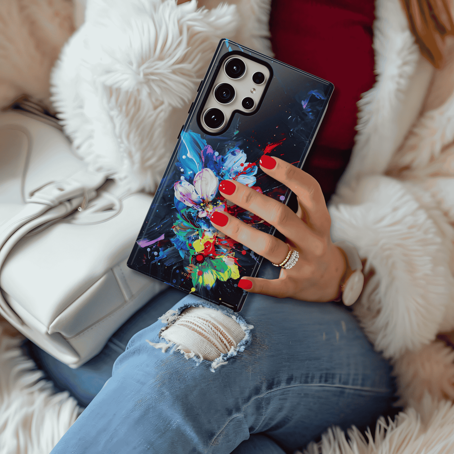 Splash of Rainbow Samsung Galaxy Case
