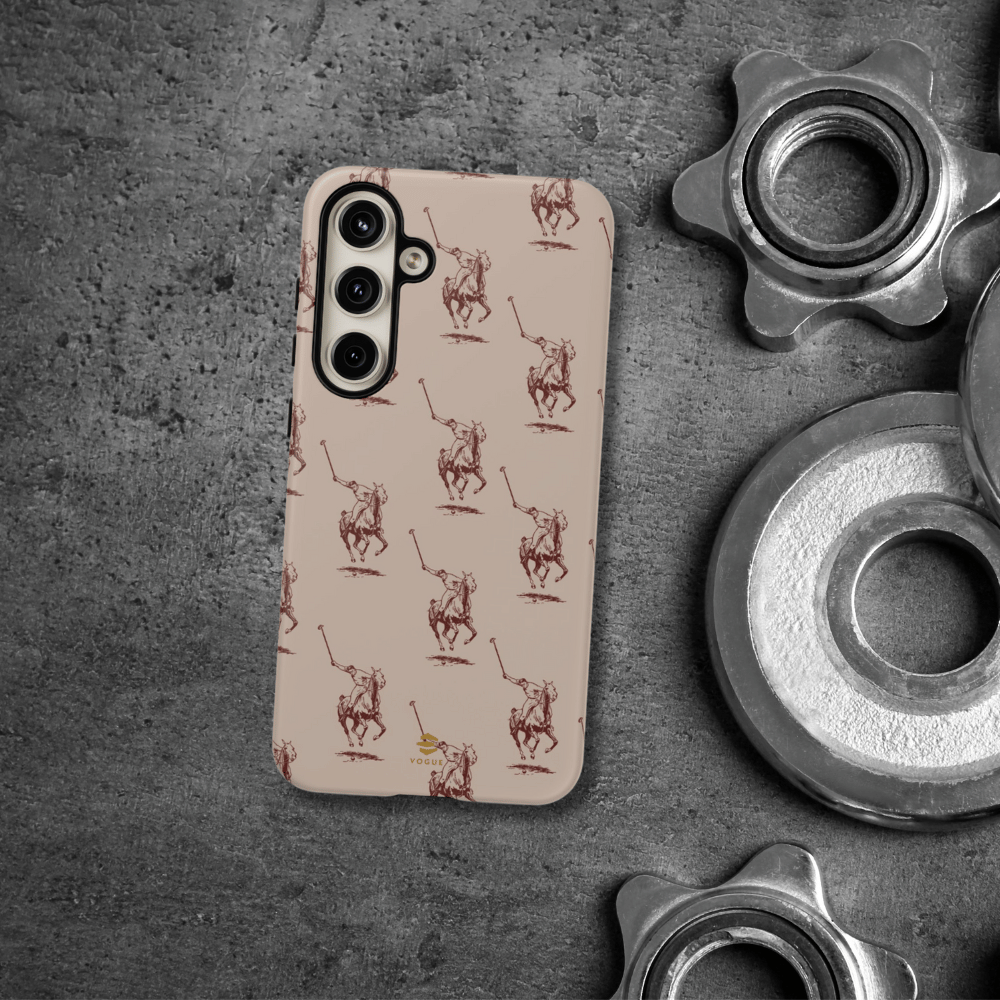 Polo Player Brown Samsung Case
