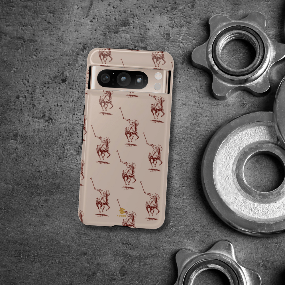 Polo Player Brown Google Pixel Case