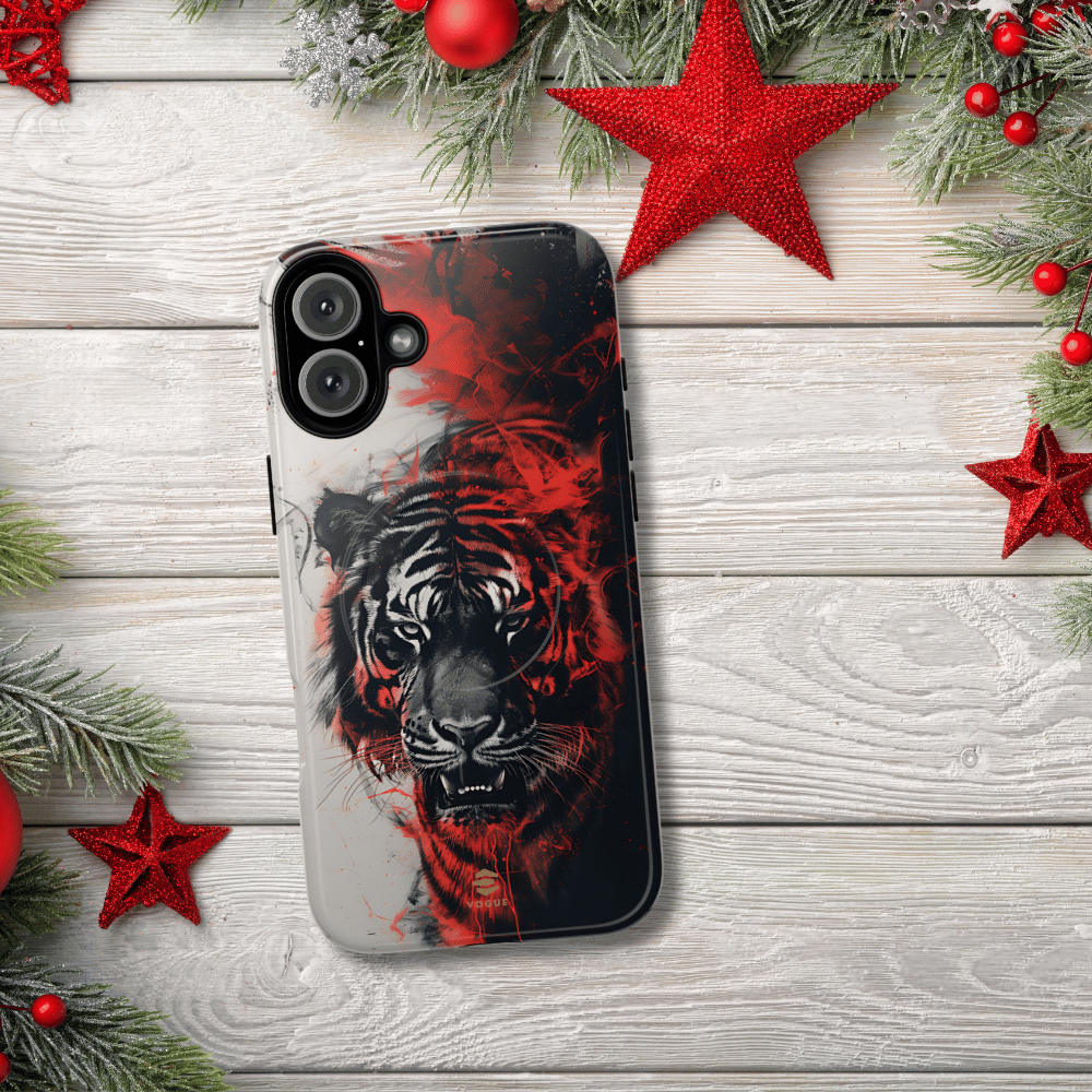 Tiger Art MagSafe iPhone Case