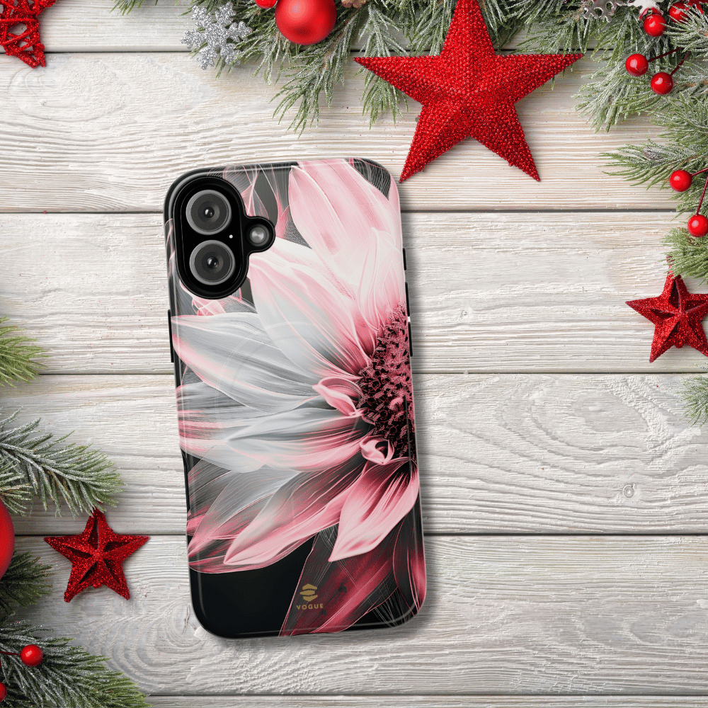 Pink Sunflower MagSafe iPhone Case