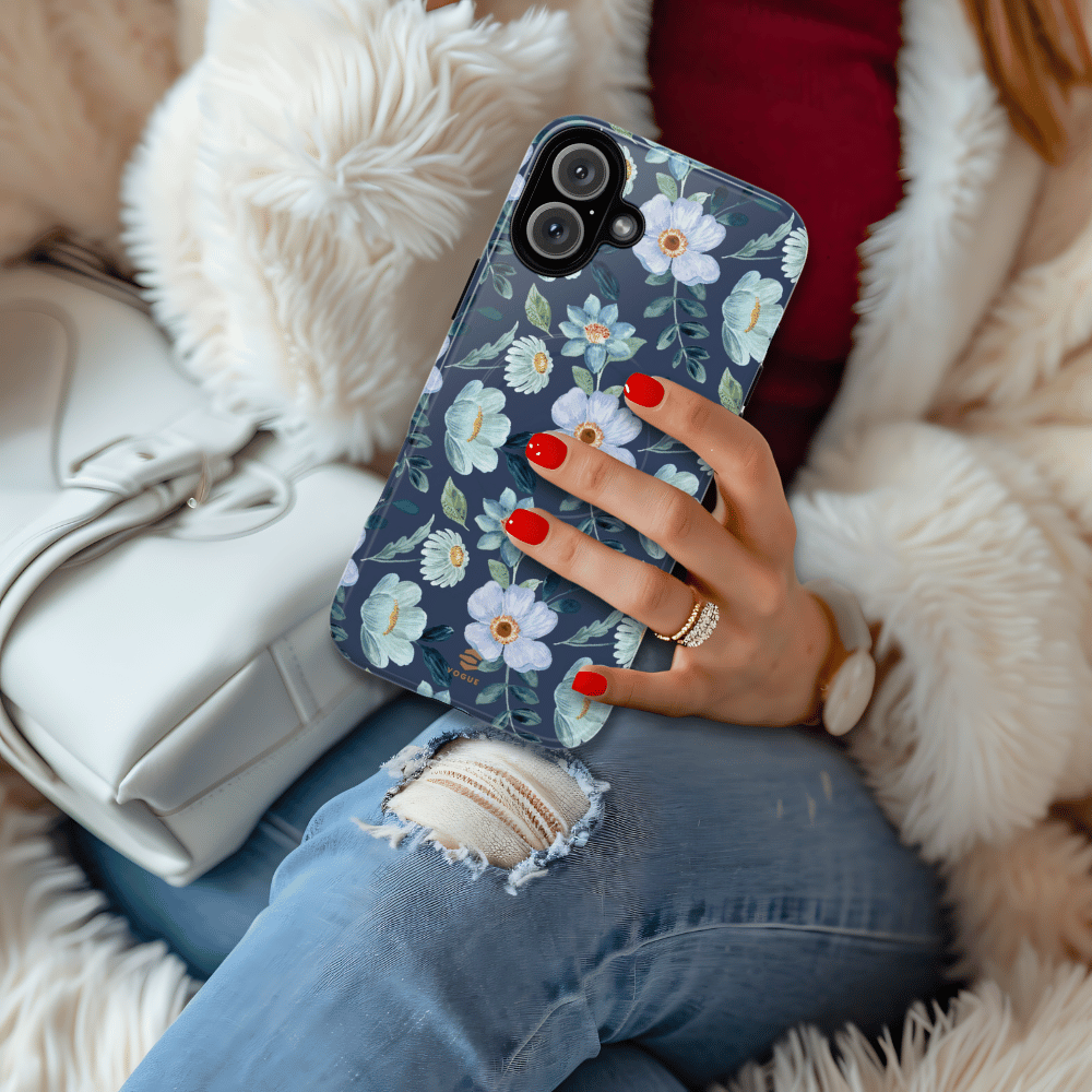 Midnight Blossom MagSafe iPhone Case