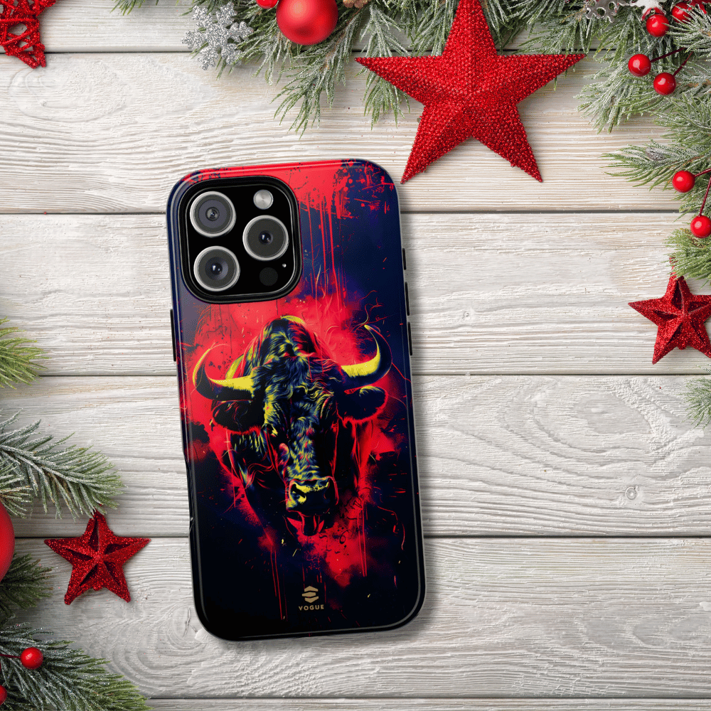 Bull Navy iPhone Tough Case