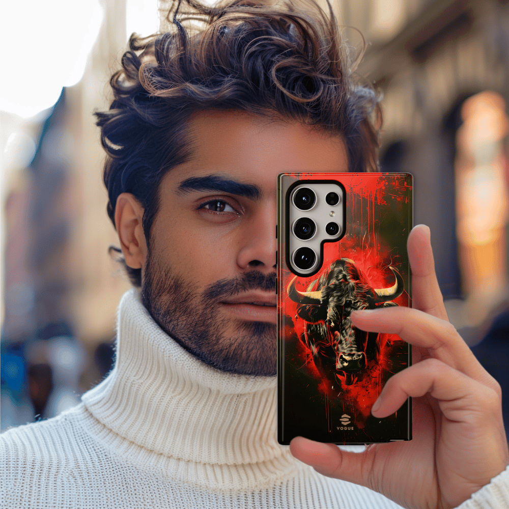 Bull Black Samsung Galaxy Tough case
