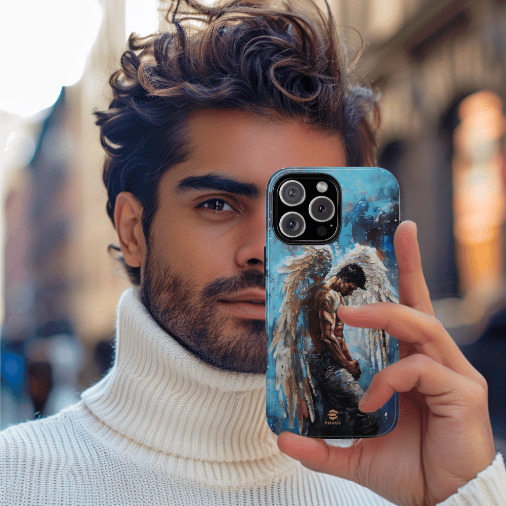 Angel on Earth iPhone Tough case