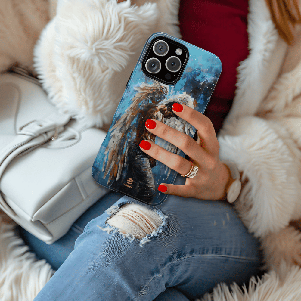 Angel on Earth iPhone Tough case