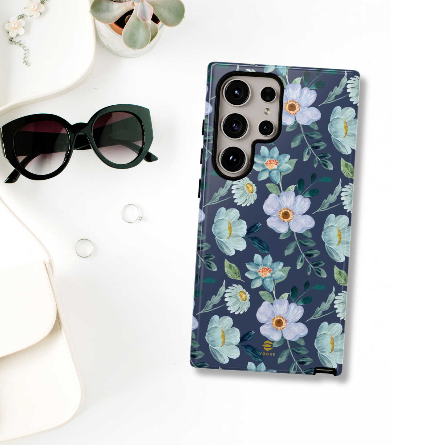 Midnight Blossom Samsung Case