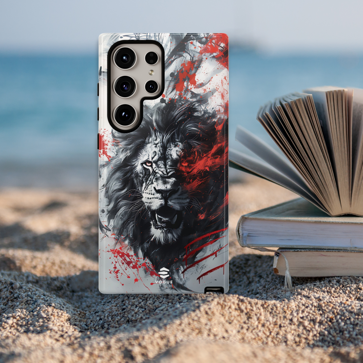 Lion Roaring Art Samsung Tough Case