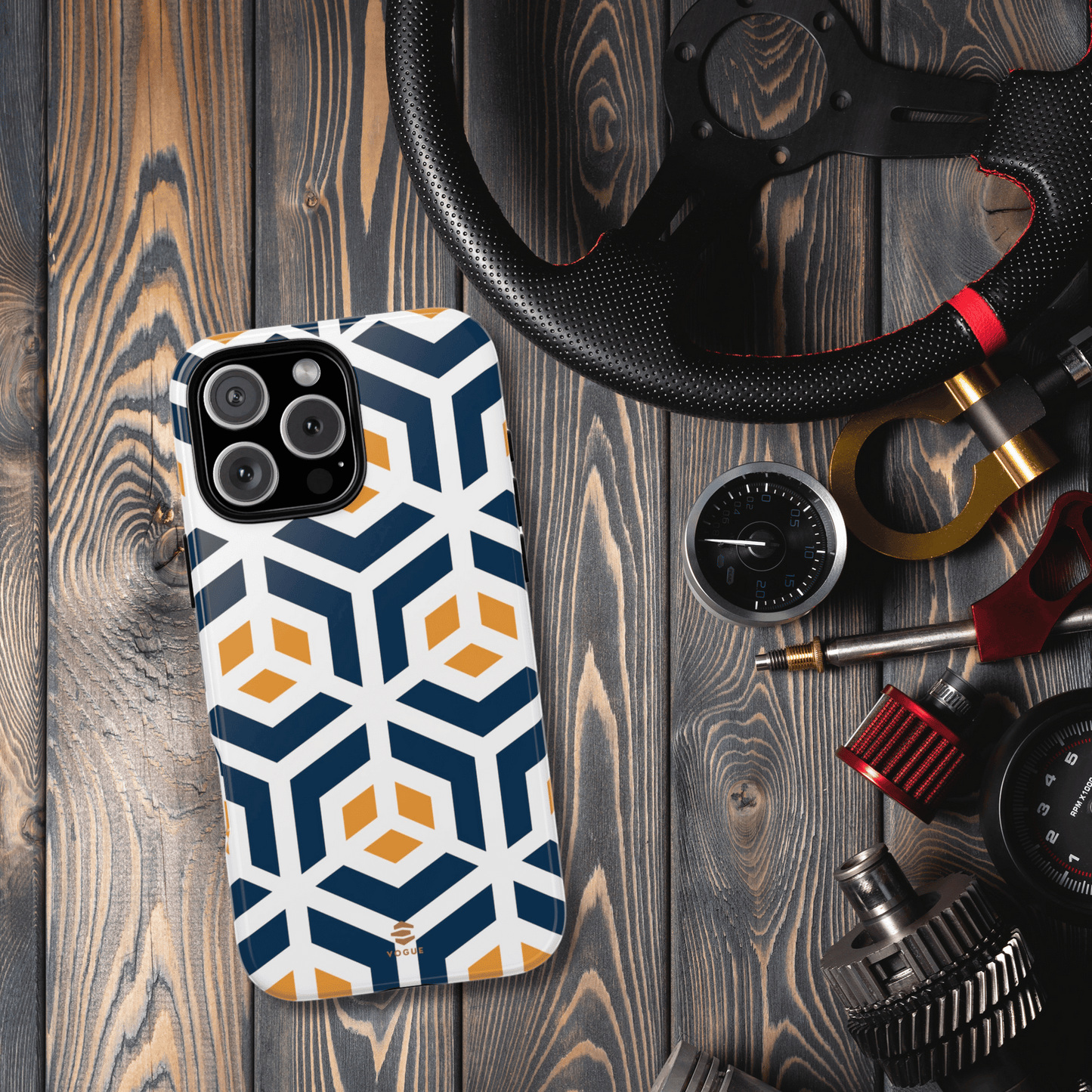 Hexacube iPhone Tough Case
