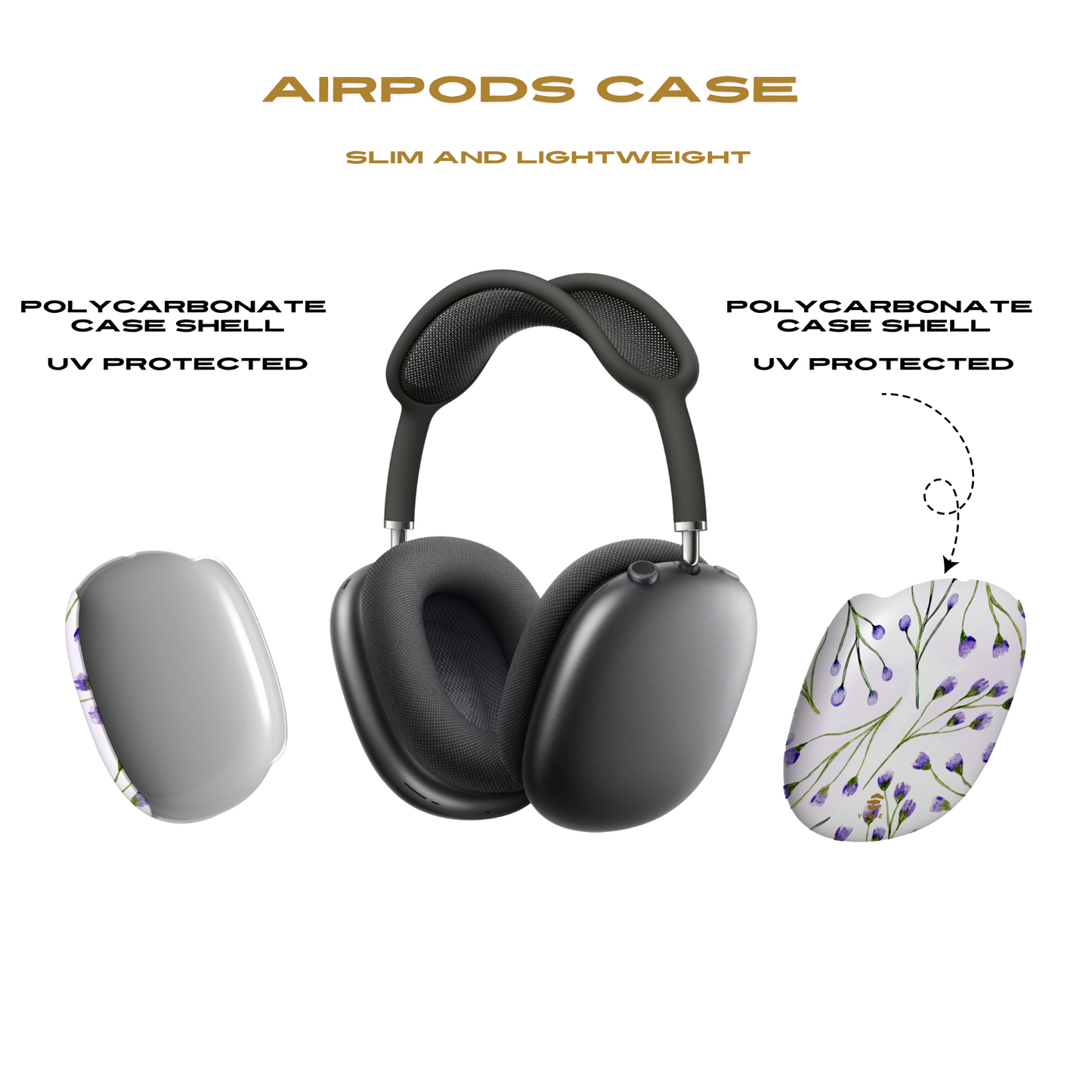 Lilac Blossom AirPod Max Cases