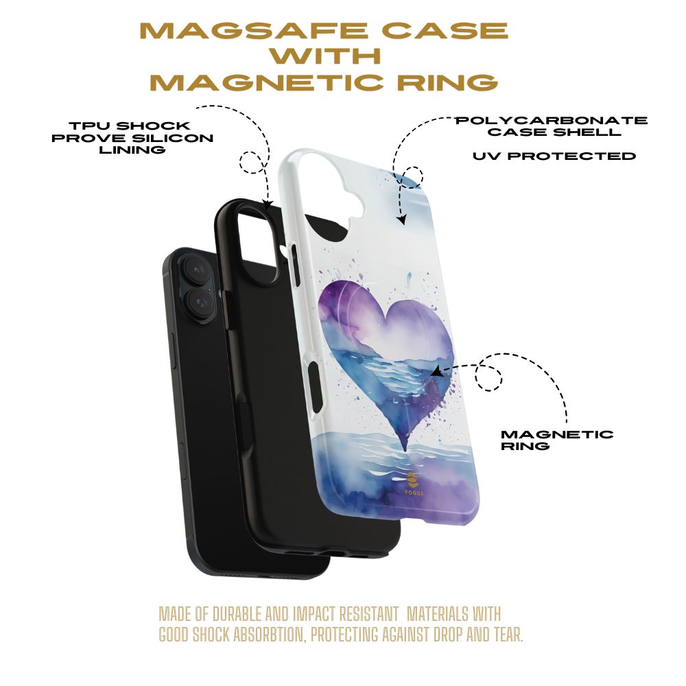 Purple Dream Magsafe Durable Case for iPhone
