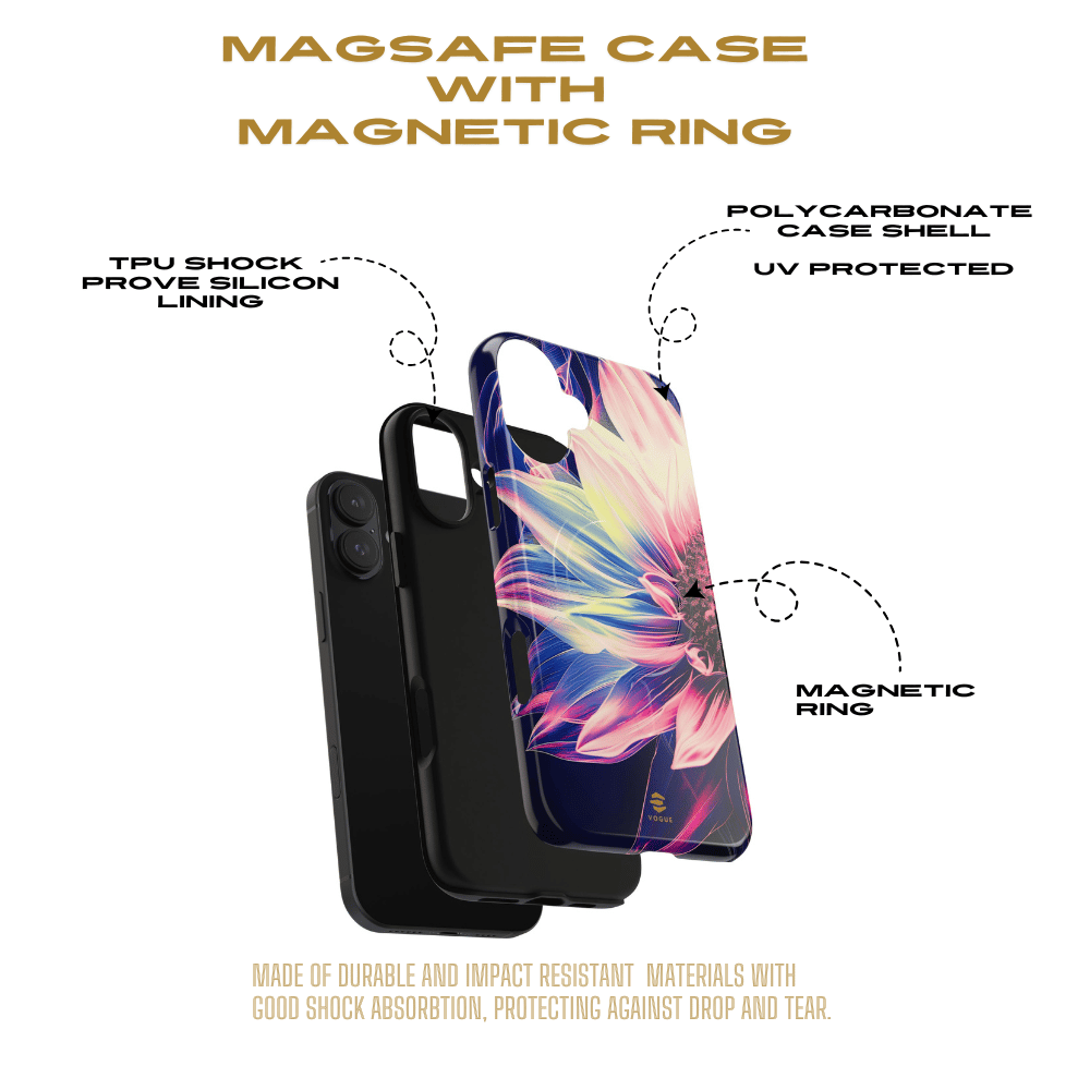 Vintage Sunflower MagSafe iPhone Case 16 15 14