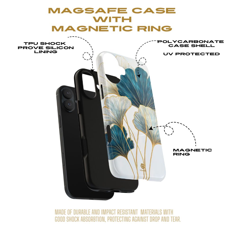 Botanical Line Art Magsafe Phone Case