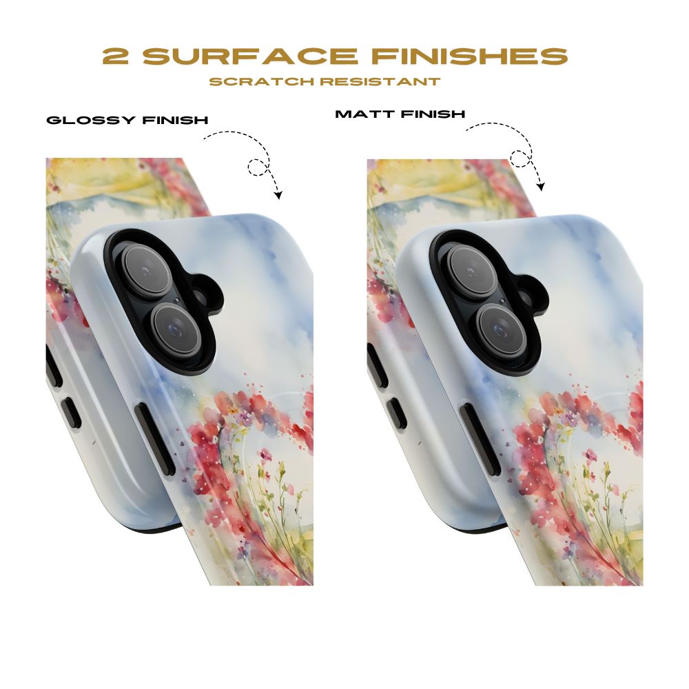 Flower Heart Magsafe Phone Case