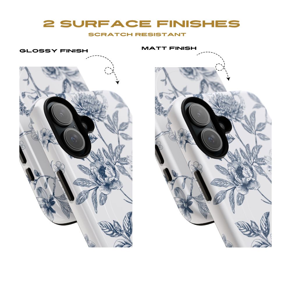 Floral Line Art Magsafe Phone Case