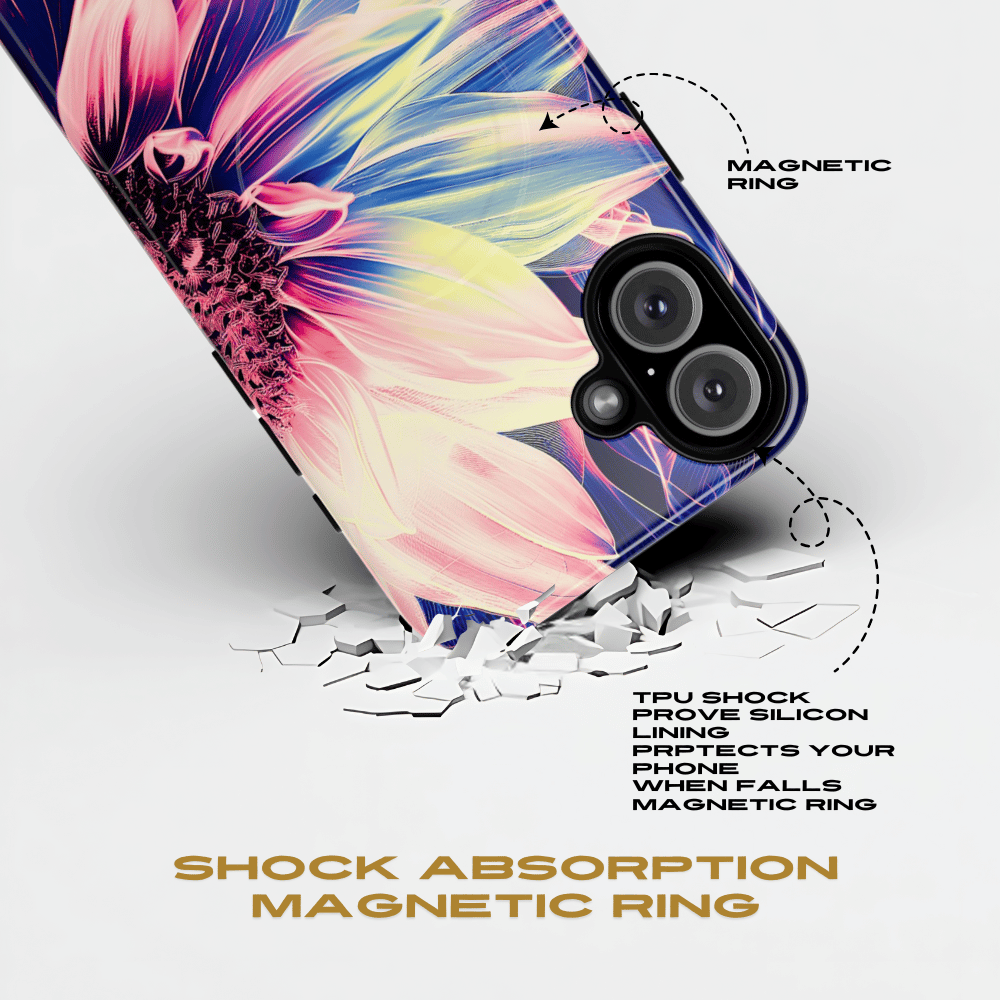 Vintage Sunflower MagSafe iPhone Case 16 15 14