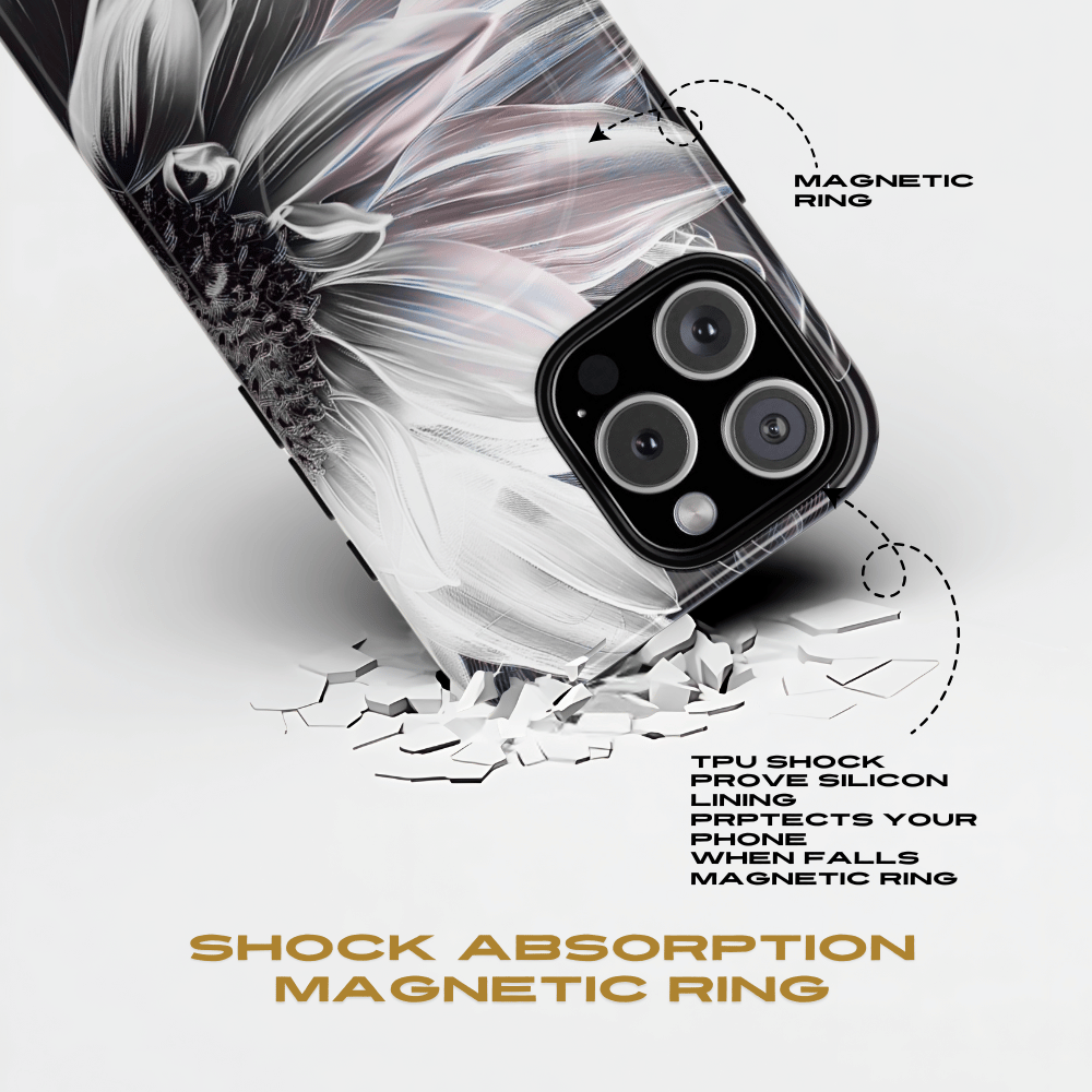 Moonlight Sunflower MagSafe iPhone Case