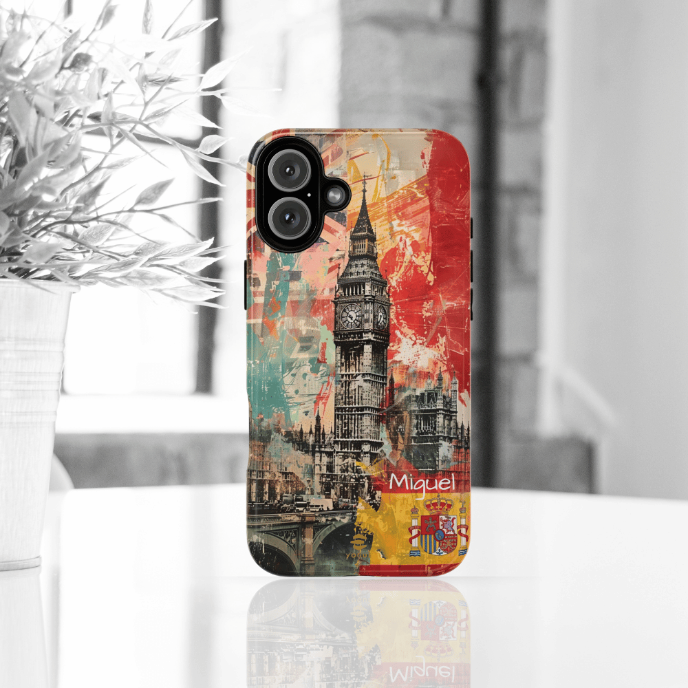 Custom Spanish in London MagSafe iPhone Case