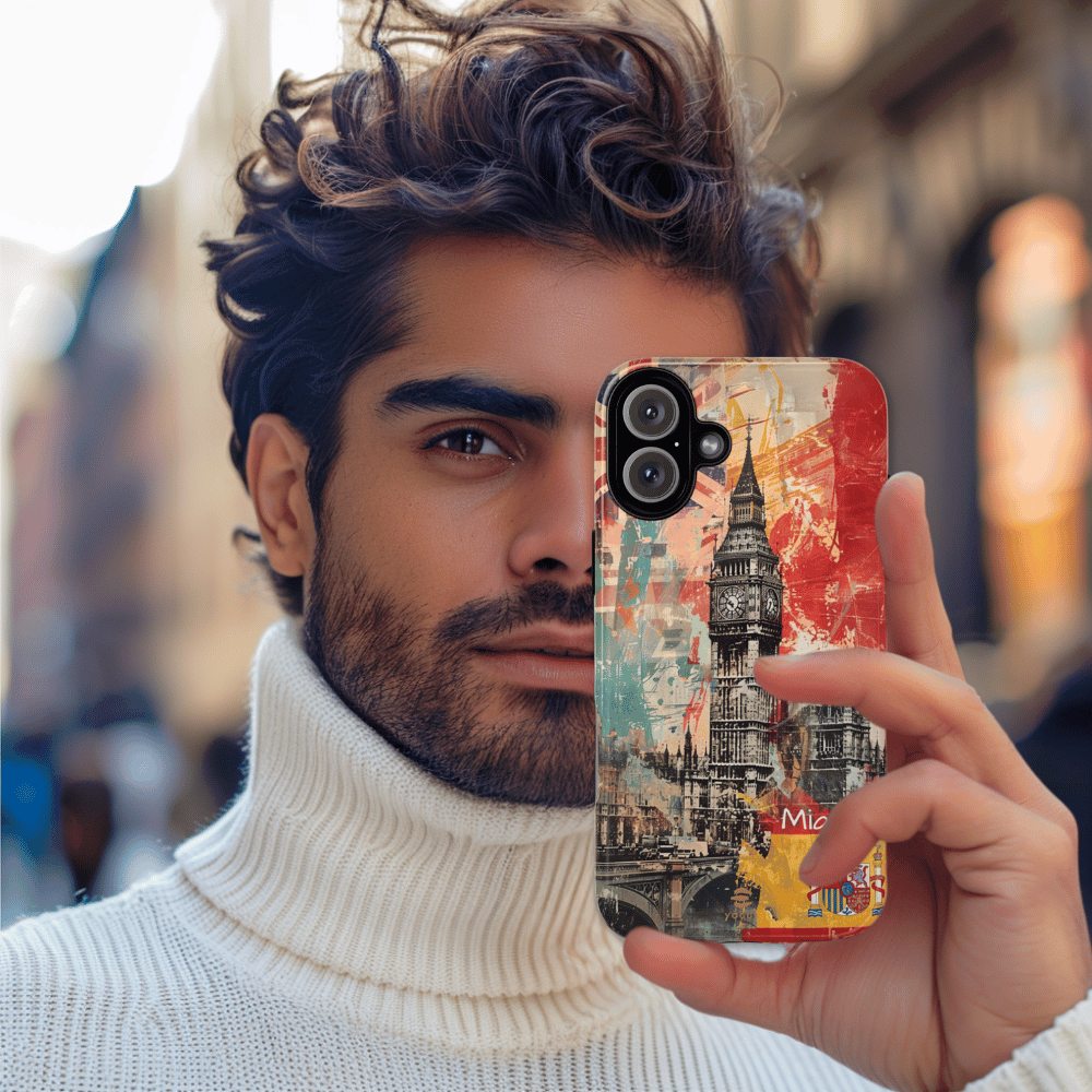 Custom Spanish in London MagSafe iPhone Case
