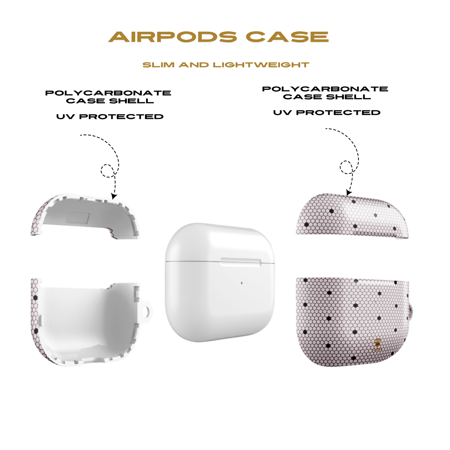 Blush Lace Allure AirPod Cases