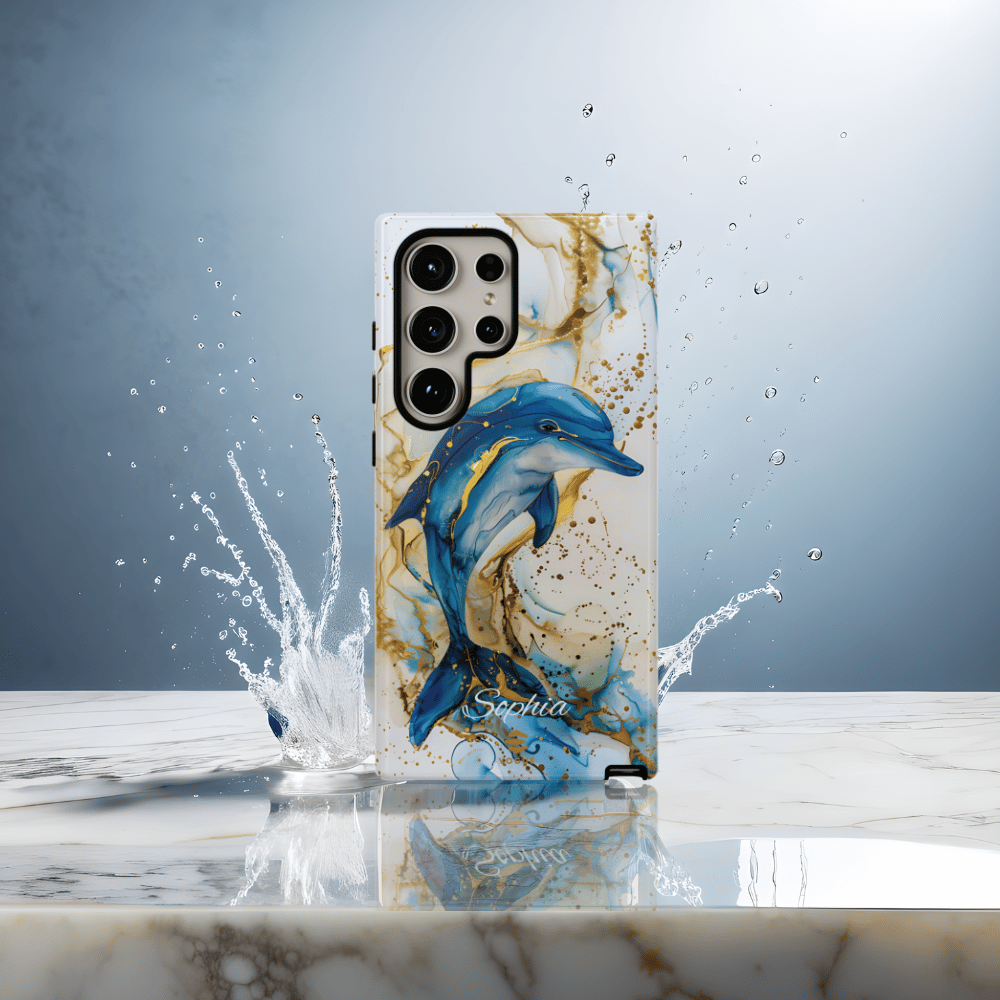 Custom Dolphin Phone Case