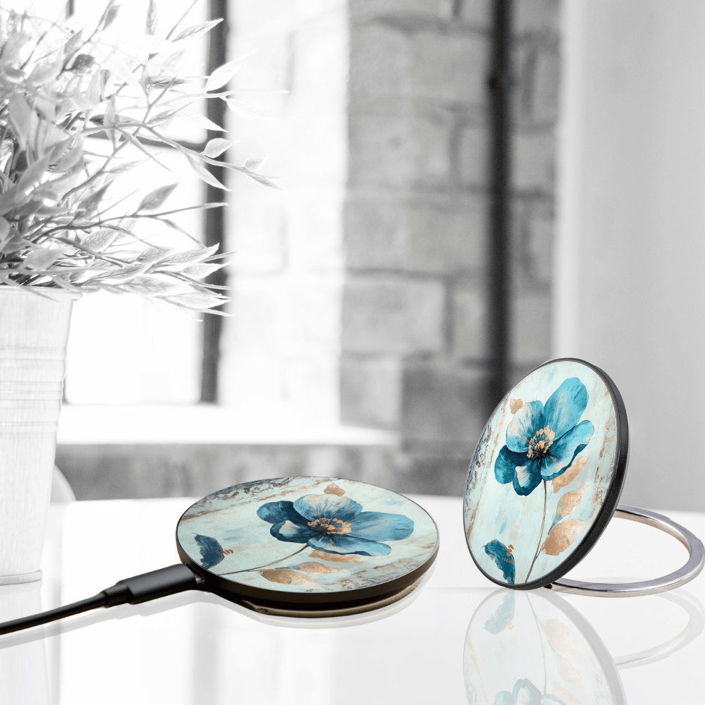 Vintage Flower Induction Charger