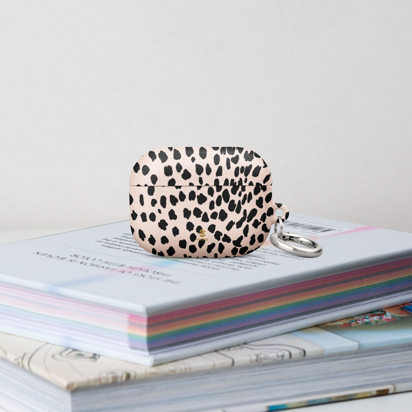 Beige Animal Print AirPod Cases