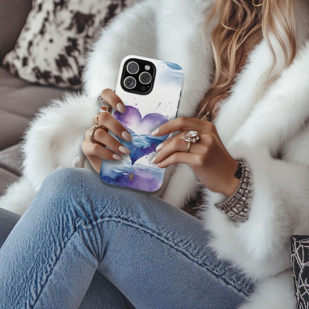 Purple dream iPhone Tough Phone Case