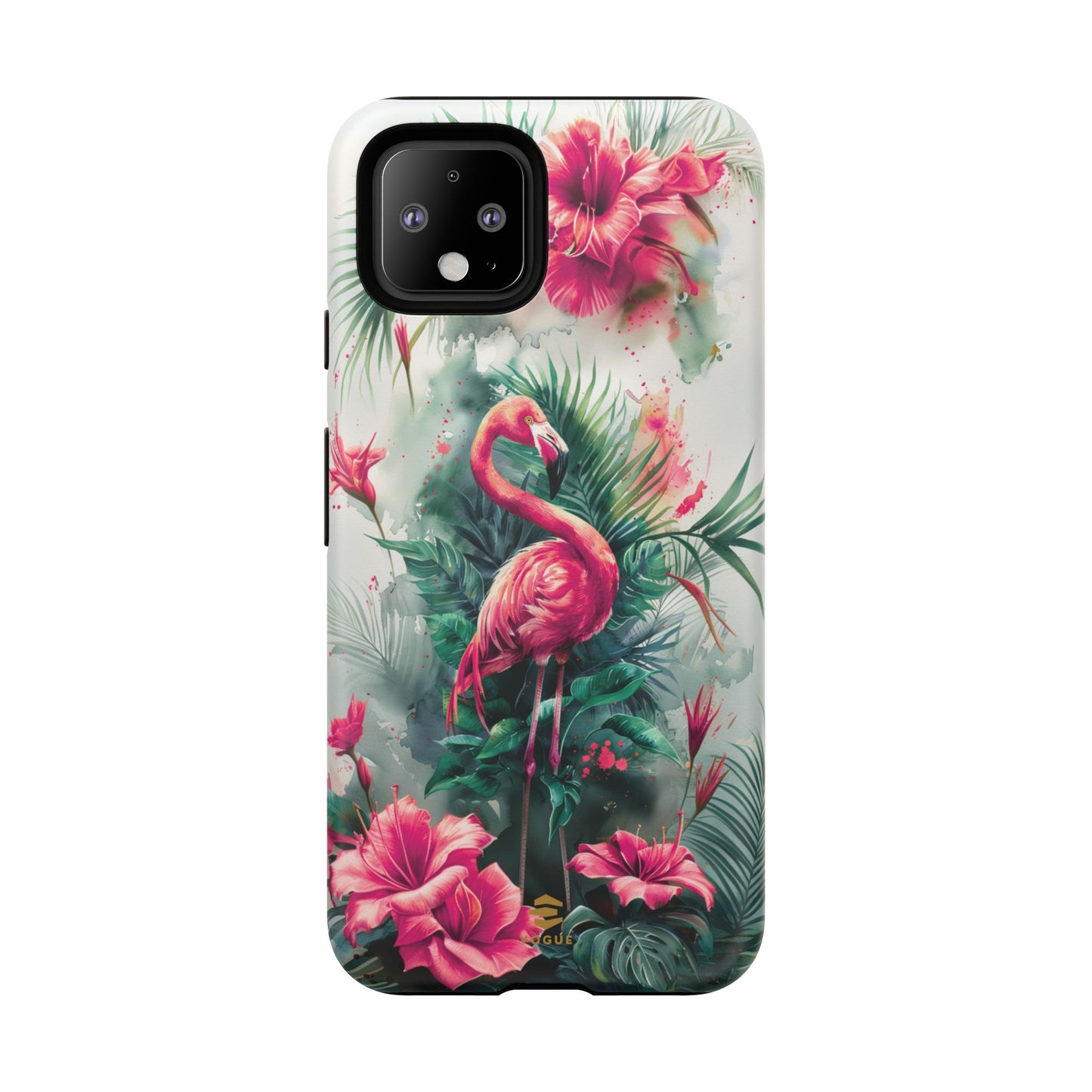Flamingo Pink Tough Phone Case Pixel