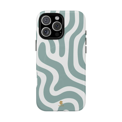 Crazy Abstract Lines MagSafe iPhone Case
