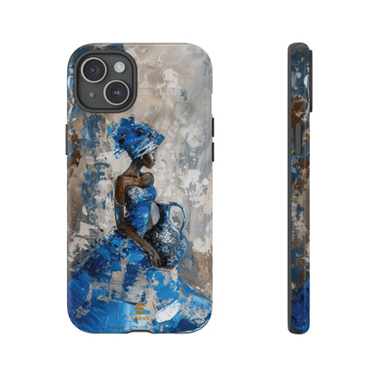 Blue Muse iPhone Case