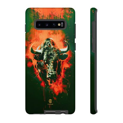 Green Bull Samsung Galaxy Tough Case