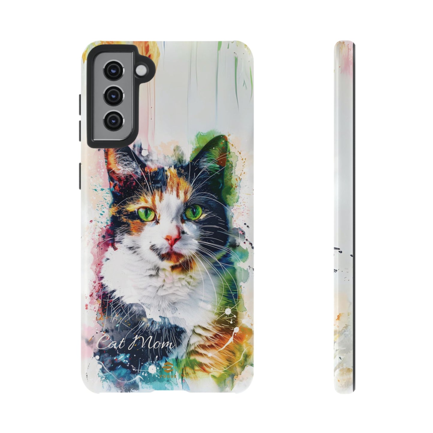 Custom Cat Mom Samsung Galaxy Tough Case